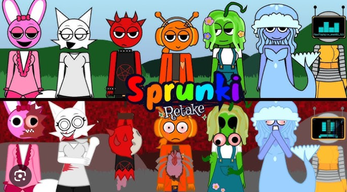 Sprunki Retake But Human